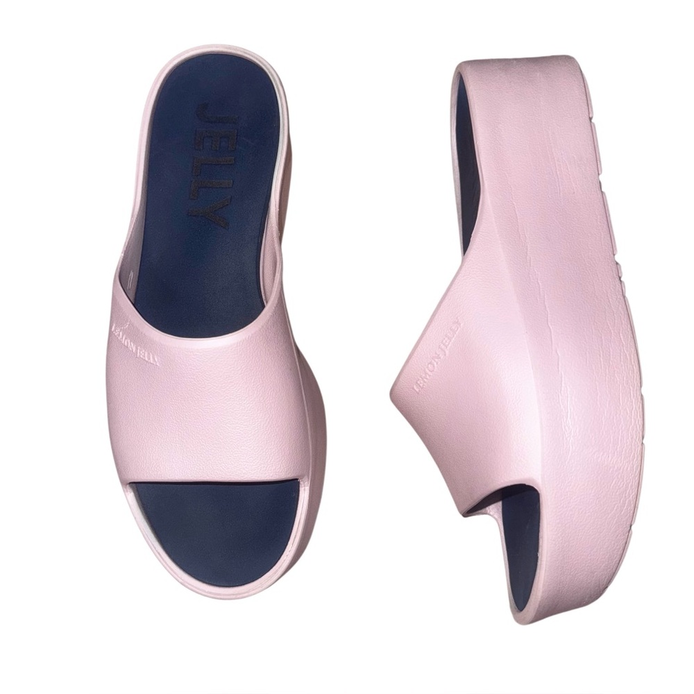 LEMON JELLY baby Rose Platform slides sandals women’s shoes size 41 10 - Picture 4 of 17